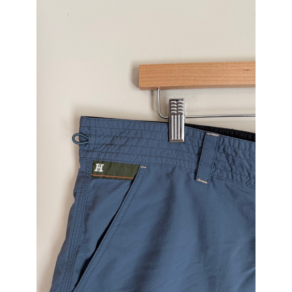 Howler Bros Horizon Hybrid Shorts Mens 38 Blue Ripstop Nylon Water Hiking - Picture 3 of 9